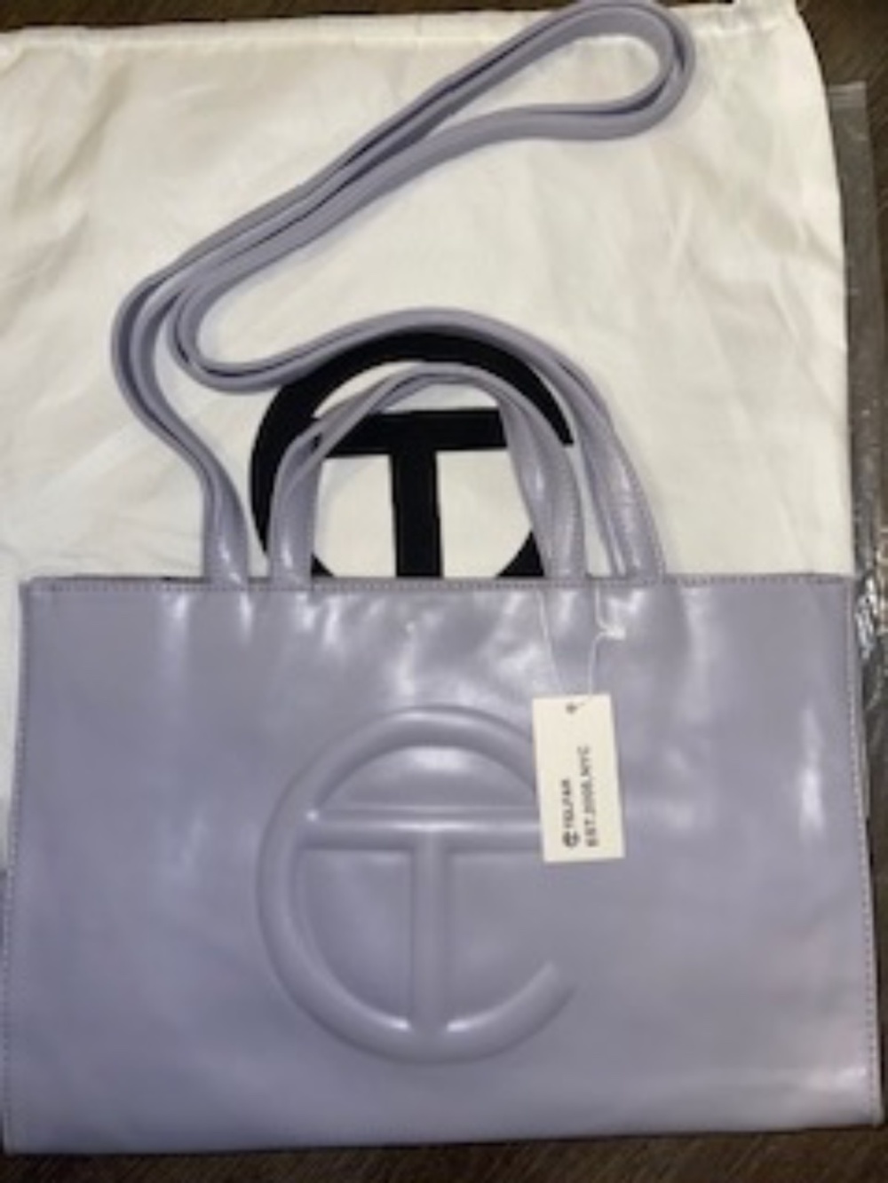 Medium Lavender Telfar Shopping Bag